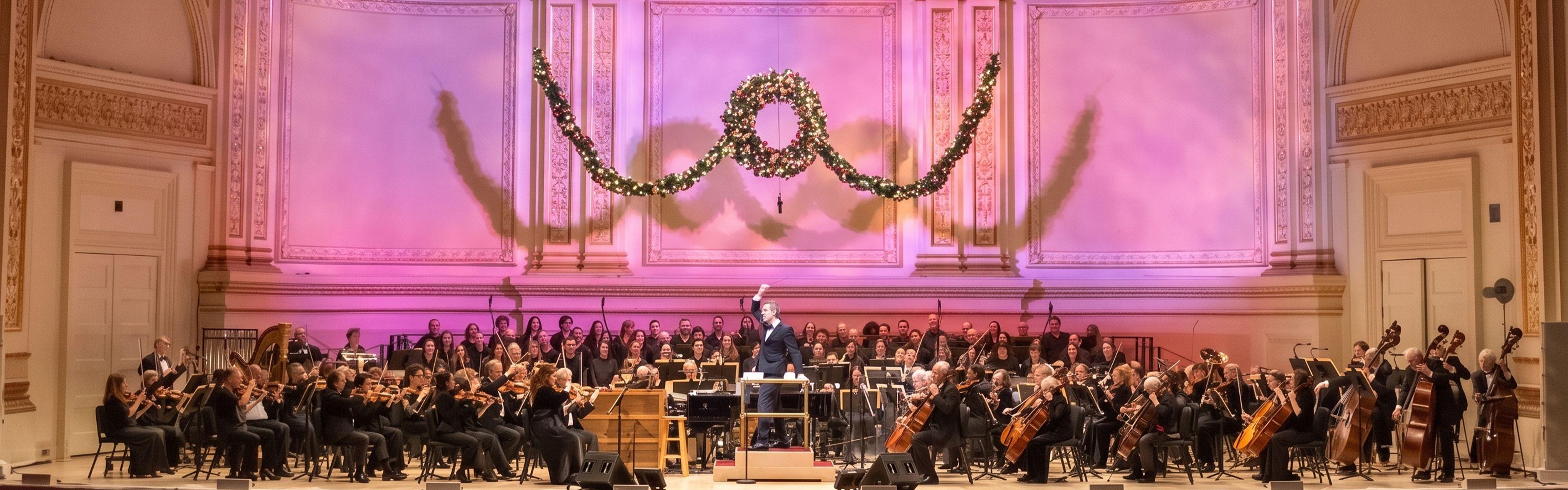 Festive Dinner and NY Pops Holiday Performance
